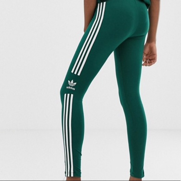 adidas Pants - NWT Adidas Original Three Stripe Logo Leggings XS